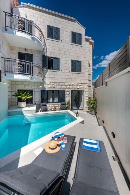 Apartment One B With Heated Private Pool Dubrovnik Exterior foto